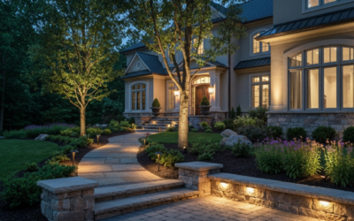 Enhance Beauty & Safety: Charlotte Exterior Lighting Design and Installation by Mr. Outdoor Living