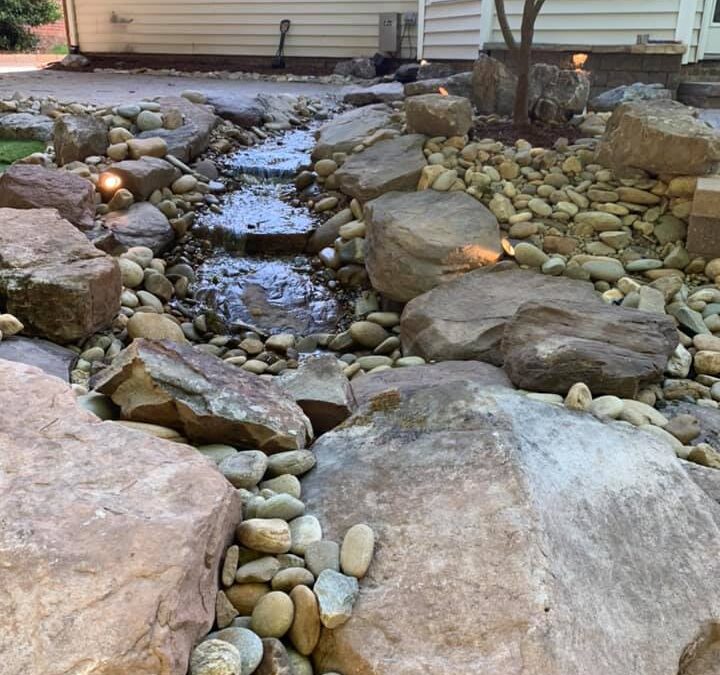 Water Features and Landscape Lighting