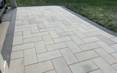 Techo bloc paver patio